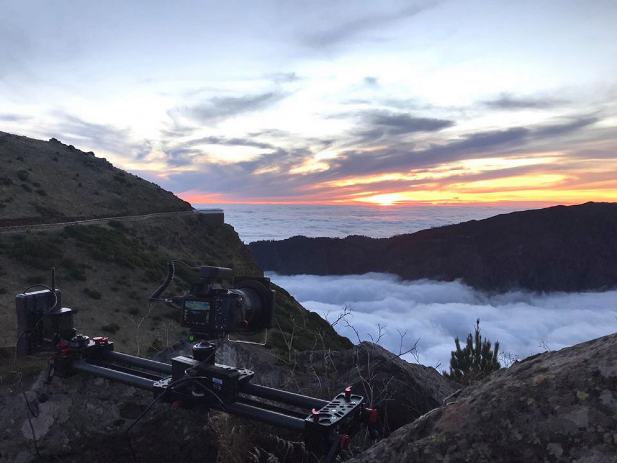 Dreharbeiten auf Madeira