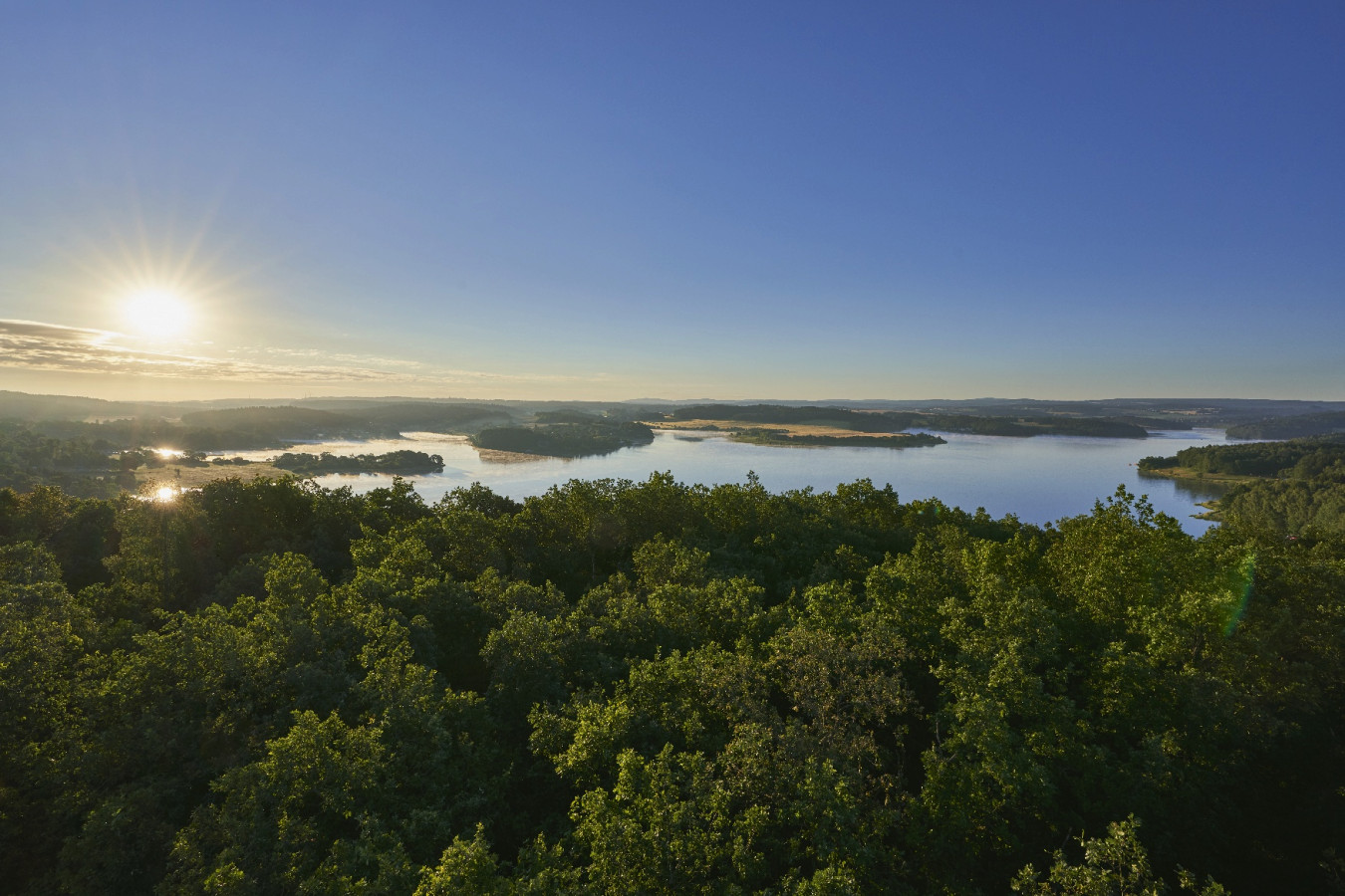 Talsperre Pöhl Vogtland Mosenturm