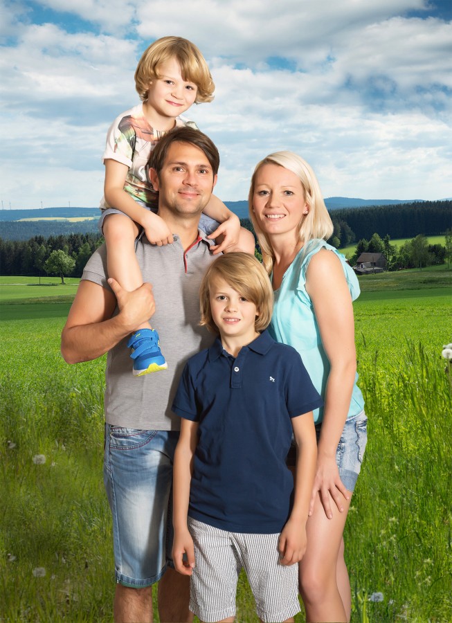 Familienshooting Tourismusverband Vogtland e.V.